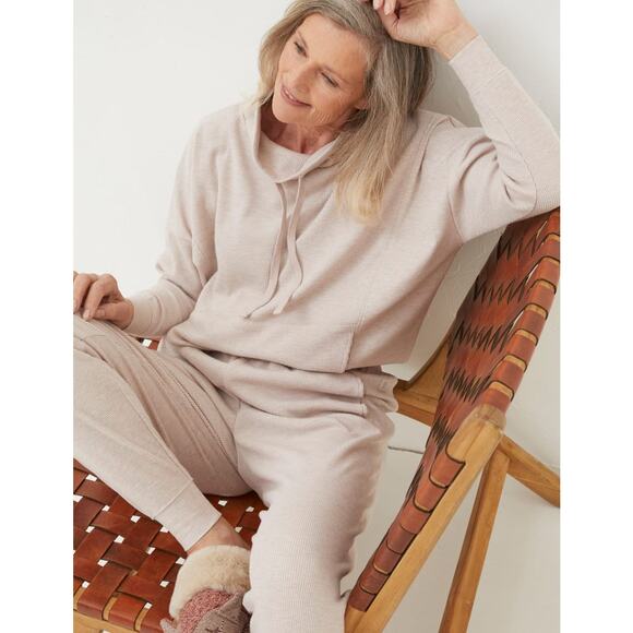 FatFace Women's Waffle Knit Funnel Neck Pullover Sweater Long Sleeve Size 8 - Picture 2 of 7